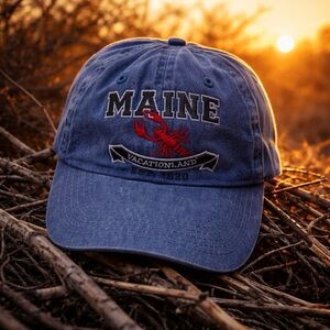 New Maine Vacationland Blue Cap